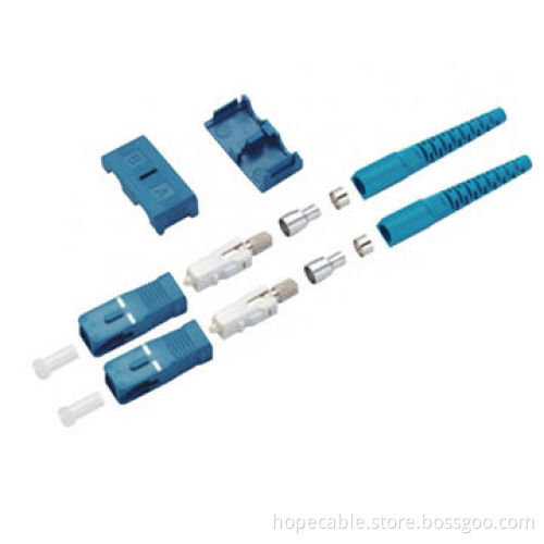 ForPC and APC use, clips are available for SC duplex connectors